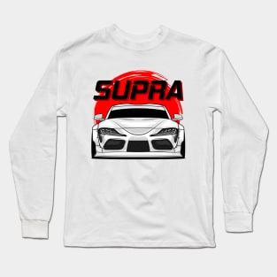 White Supra MK V Long Sleeve T-Shirt